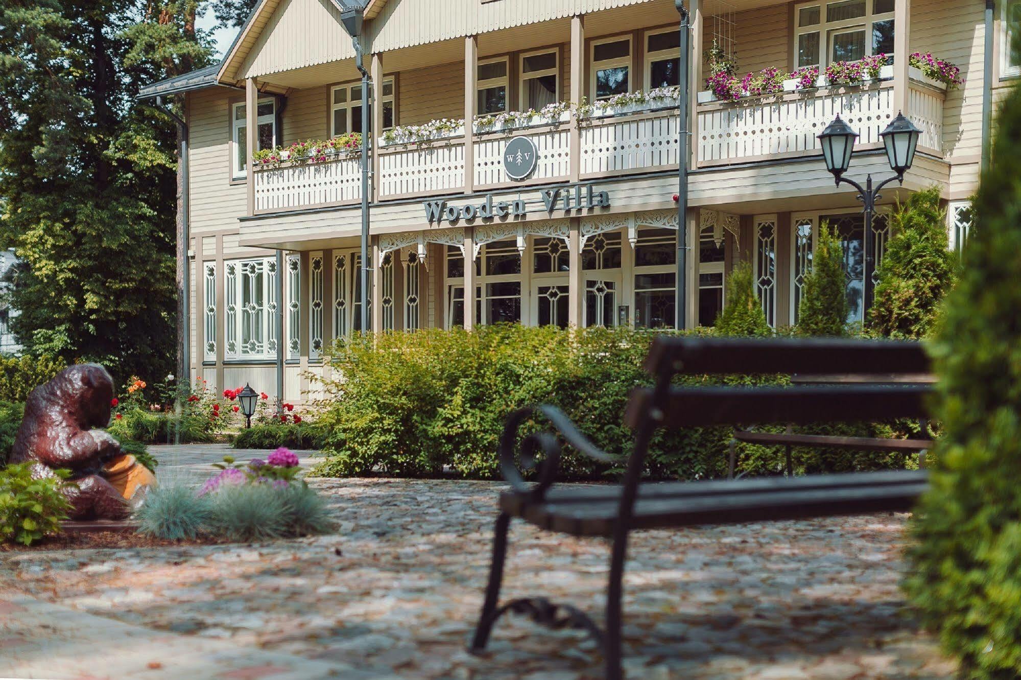 Wooden Villa Apartments Jūrkalne Εξωτερικό φωτογραφία