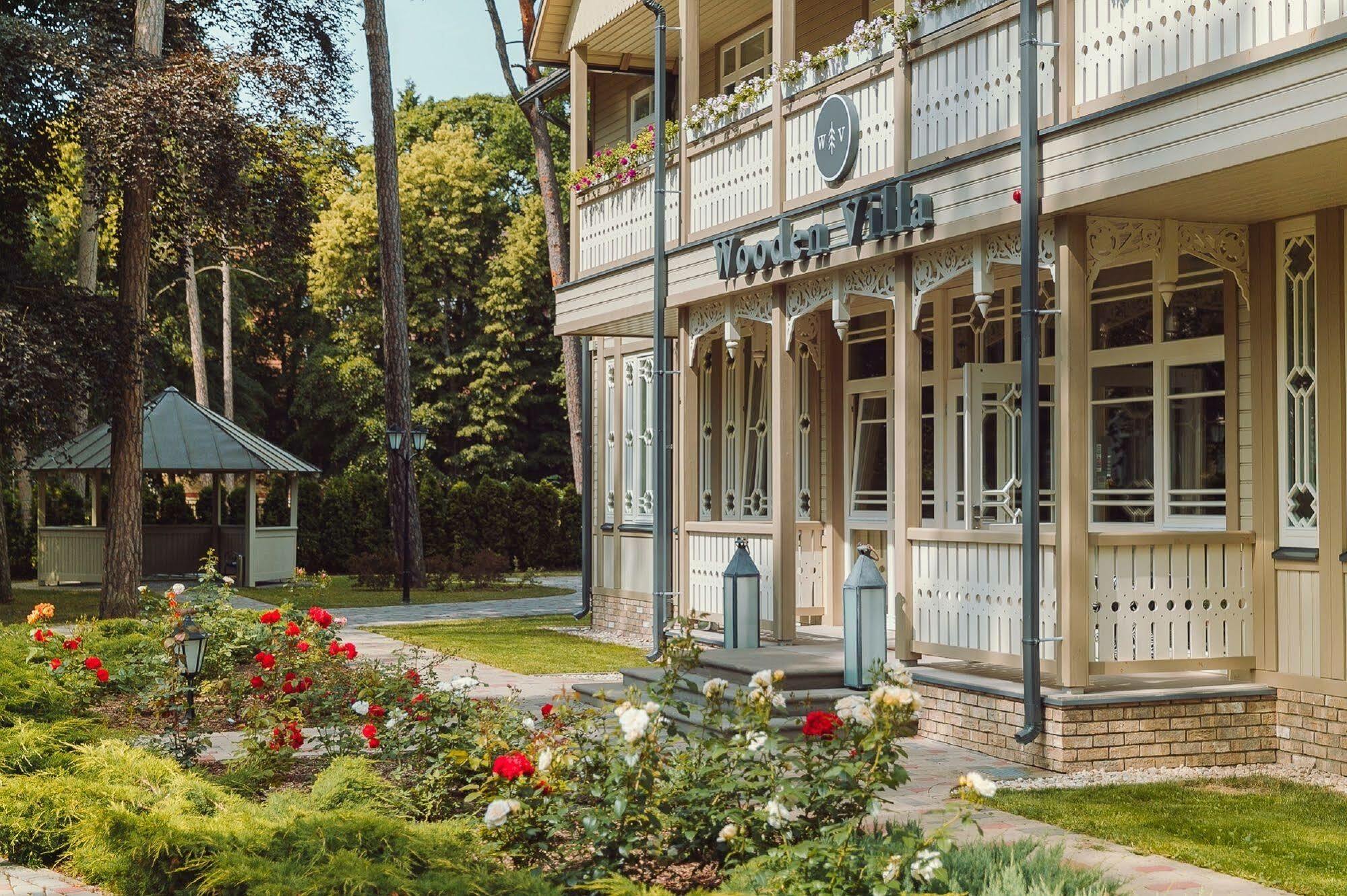 Wooden Villa Apartments Jūrkalne Εξωτερικό φωτογραφία